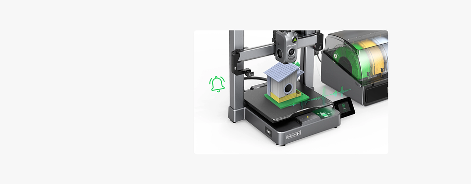 Creality Hi Combo Multicolor Impresora 3D 5