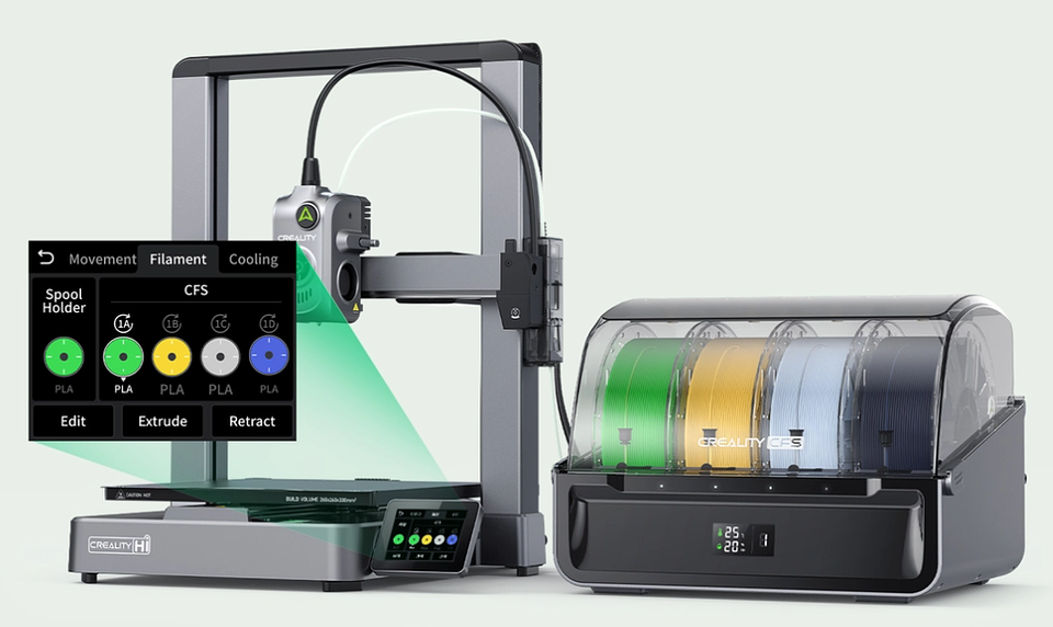 Creality Hi Combo Multicolor Impresora 3D 6