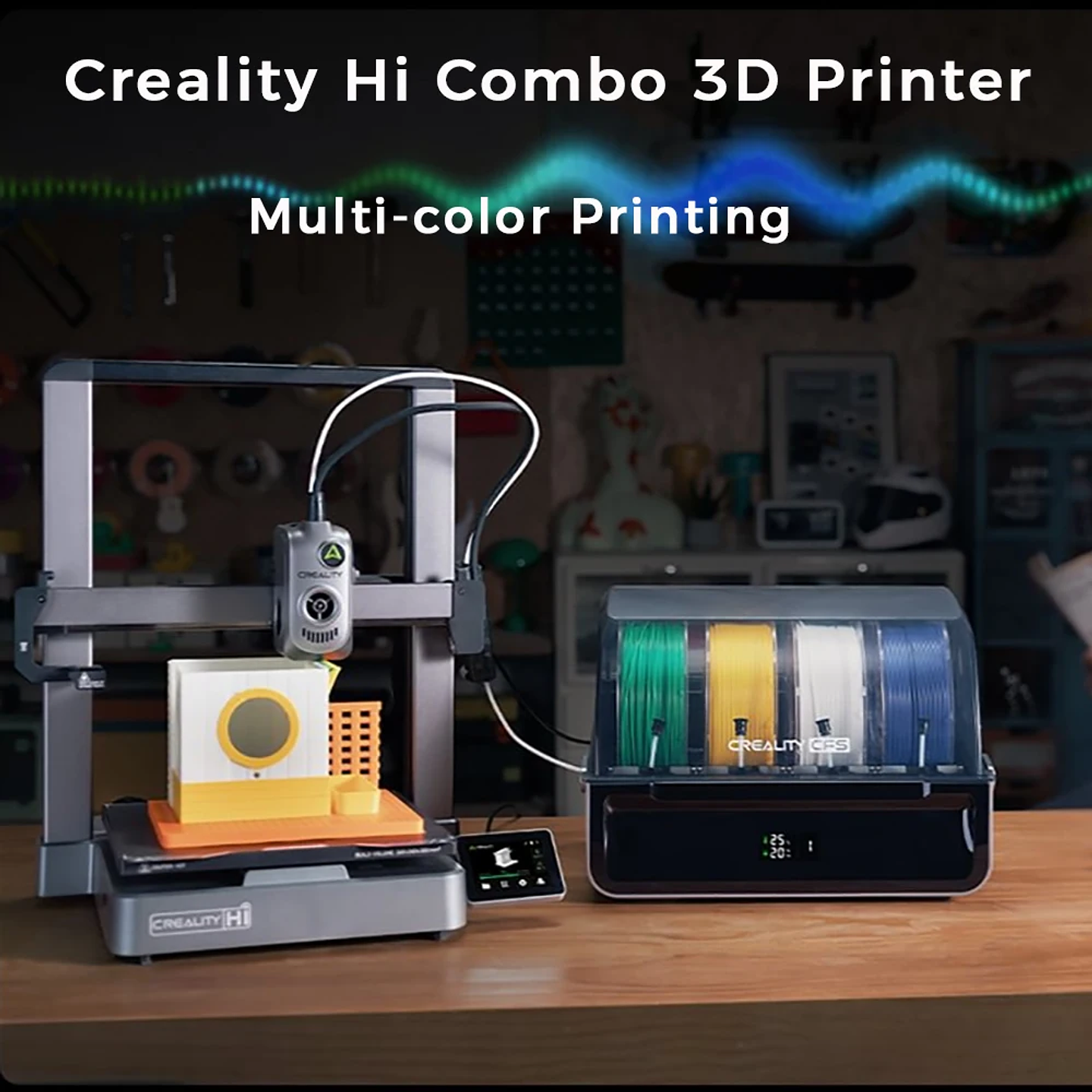 Creality Hi Combo Multicolor Impresora 3D 7
