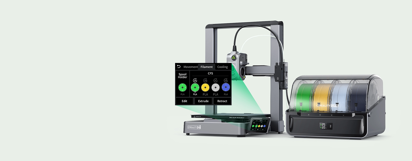 Creality Hi Combo Multicolor Impresora 3D 9