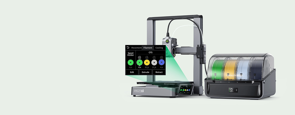 Creality Hi Combo Multicolor Impresora 3D 9