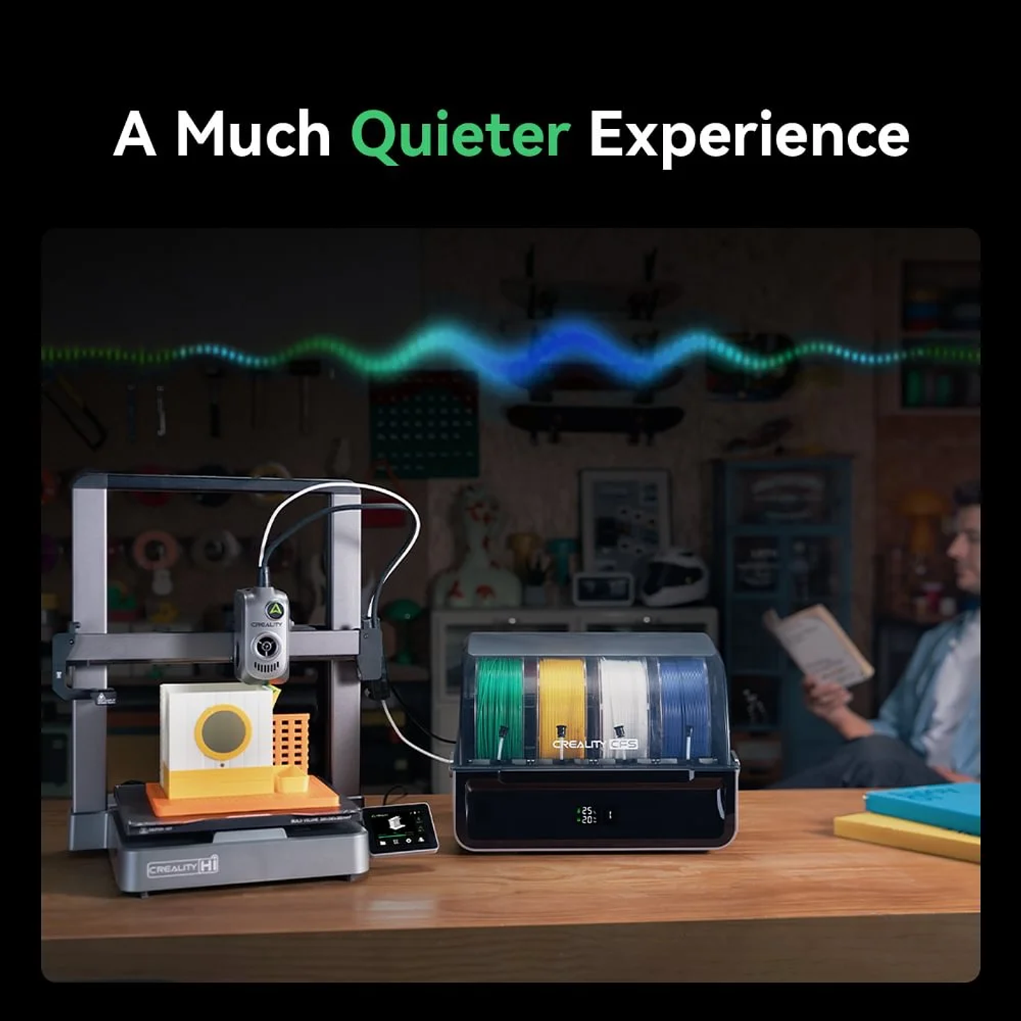 Creality Hi Combo Multicolor Impresora 3D 12