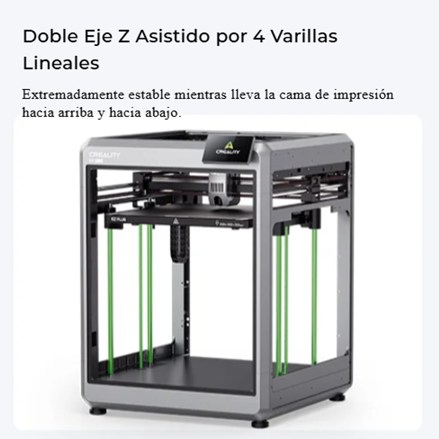 Impresora 3D Creality K2 Plus Combo 7