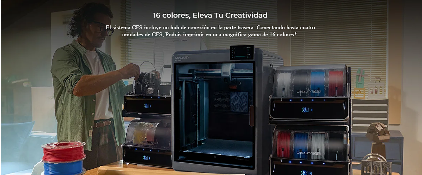 Impresora 3D Creality K2 Plus Combo 13