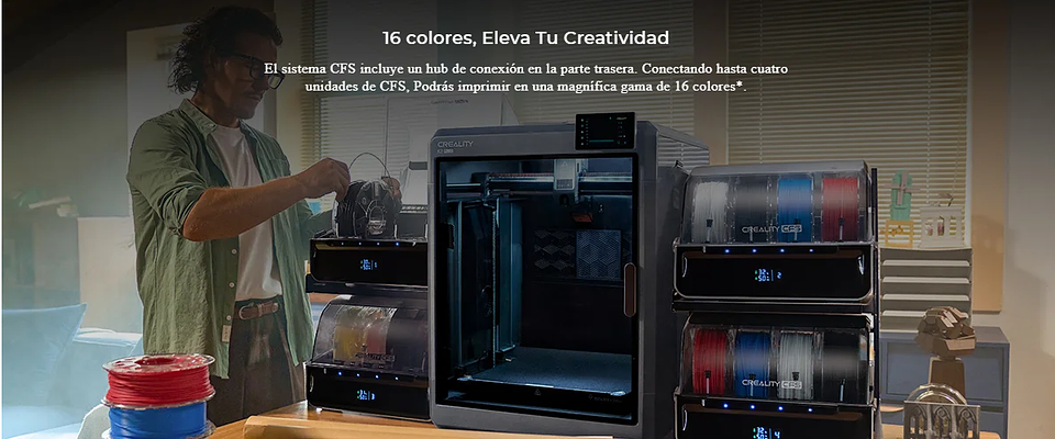 Impresora 3D Creality K2 Plus Combo 13