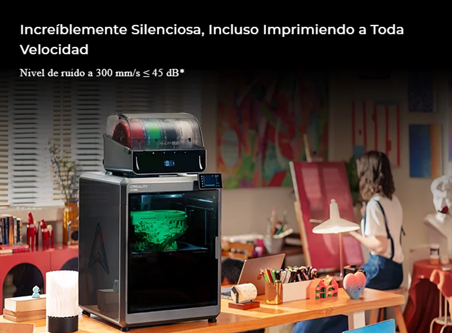 Impresora 3D Creality K2 Plus Combo 16