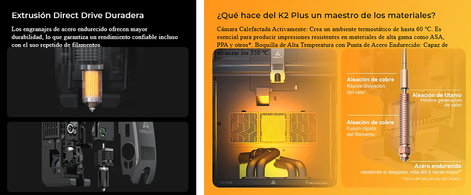 Impresora 3D Creality K2 Plus Combo 17