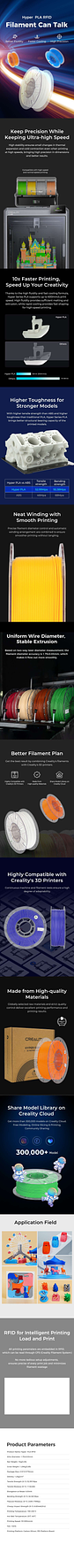 Filamento Creality Hyper PLA RFID  - thumbnail 11