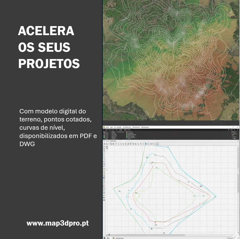 Acelere os Seus Projetos com Modelos Digitais de Terreno e Levantamentos DWG Precisos