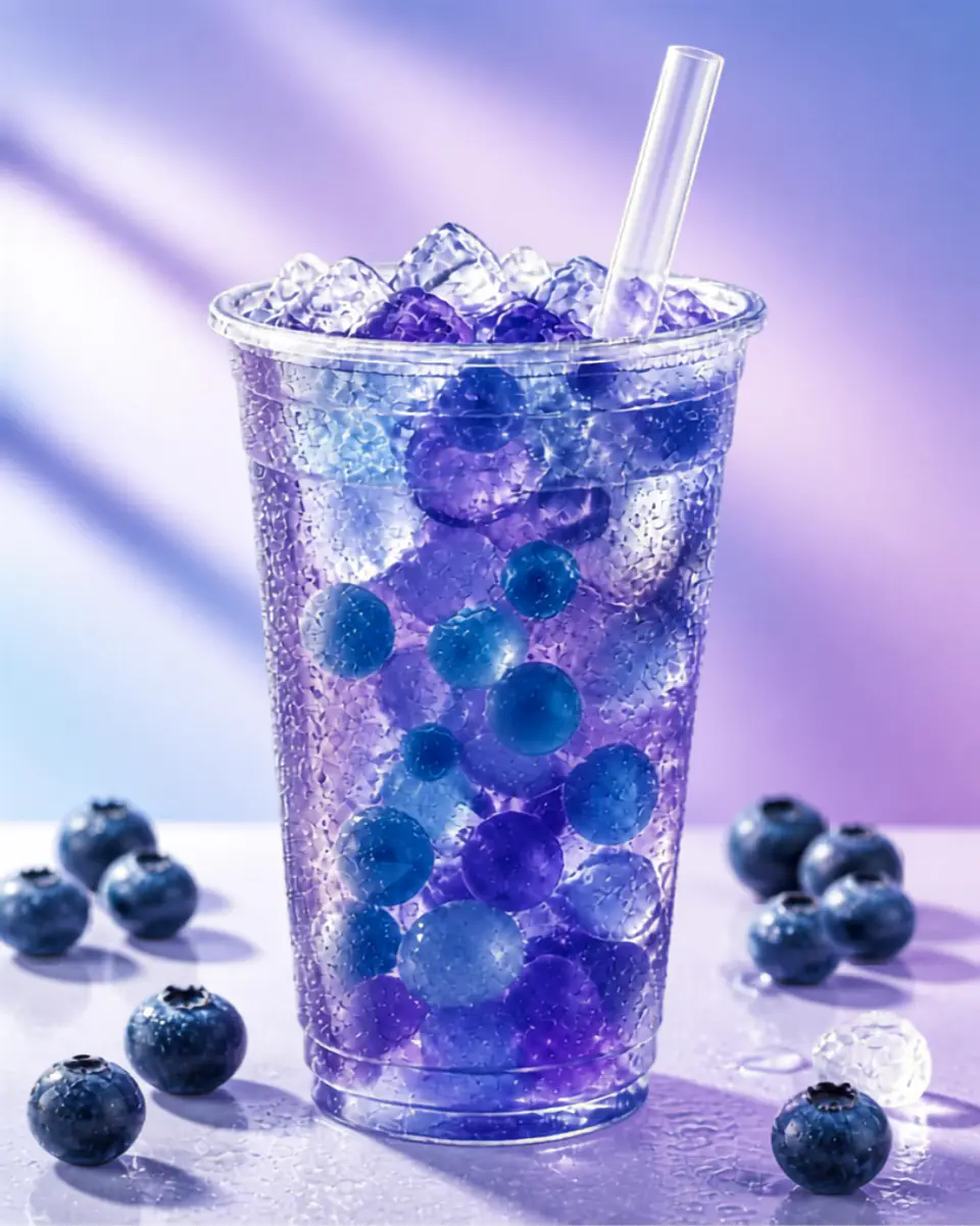 Perlas Popping Boba 3.4kg Blue Rapsberry 2