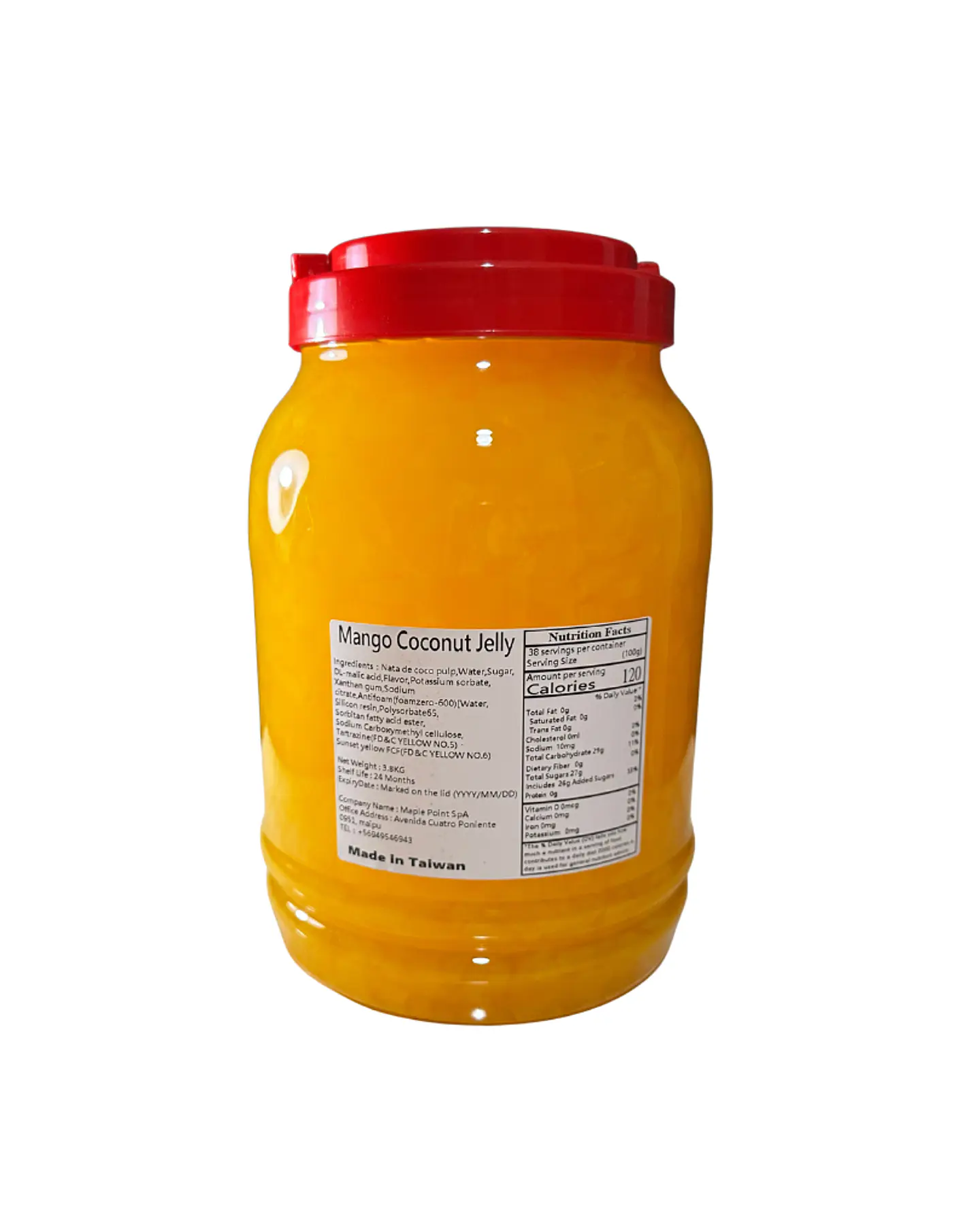 Coconut Jelly 3.8kg Mango 1