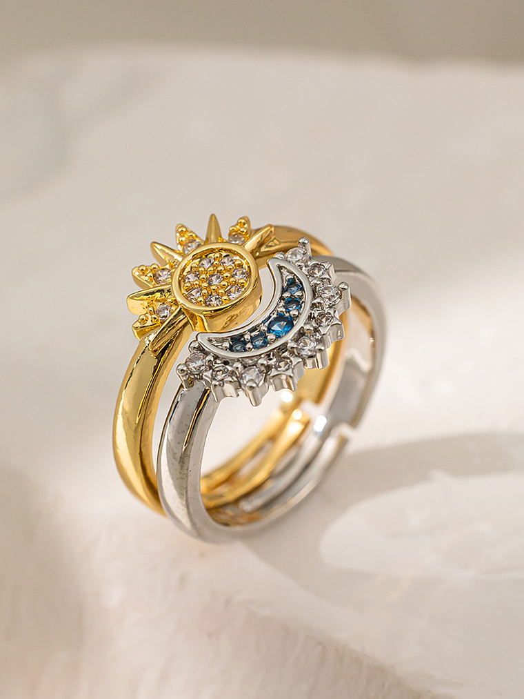 Anel Sun & Moon 1