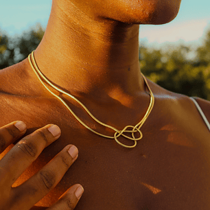 Colar Entrelaçados 