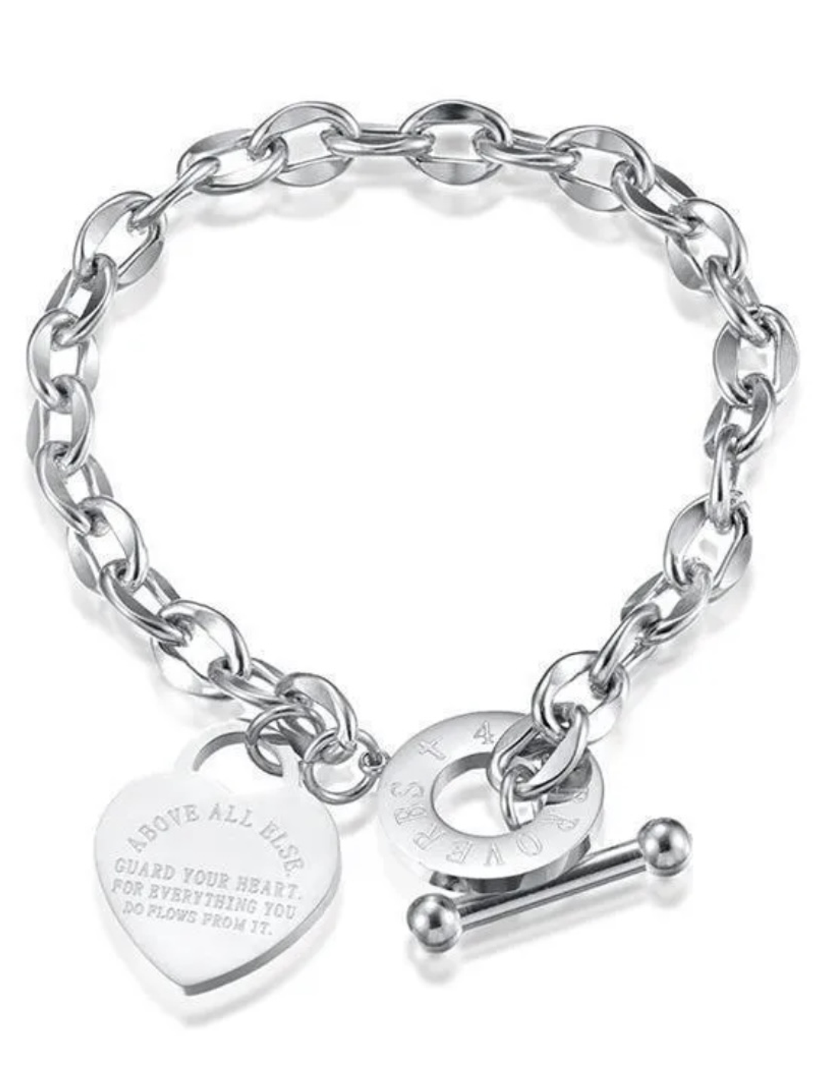 Pulseira Provérbios 4:23  2