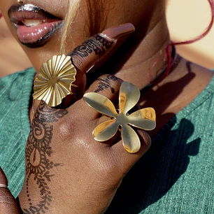 Anel Maxi Flower