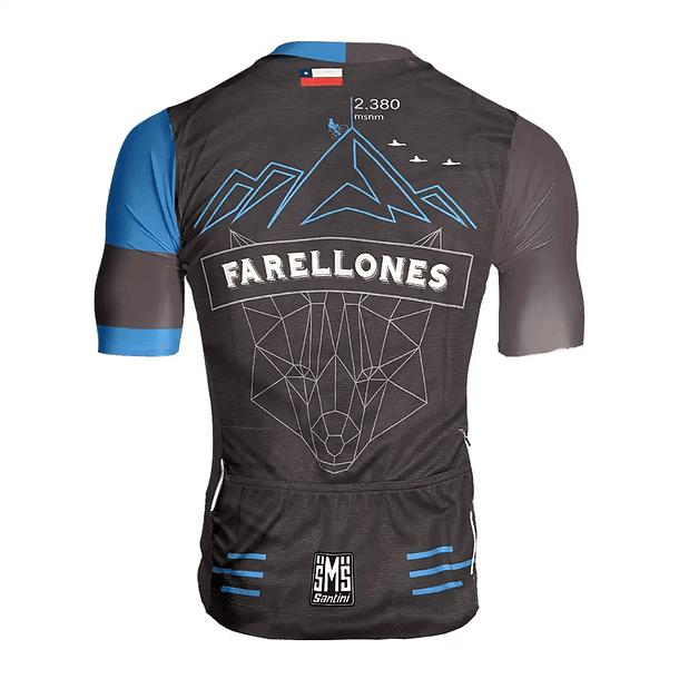 Tricota ciclismo Santini Maqbike tributo Farellones 2