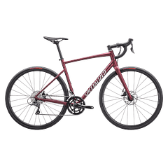 Specialized Allez Satin Maroon/Silver Dust/Flo Red
