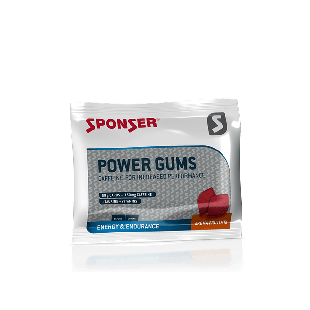 Sponser Power Gums Aroma Fruitmix 