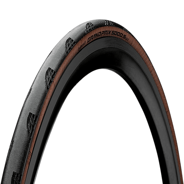 Neumático Continental Grand Prix 5000 S Tubeless Ready 700x28mm - Black Coffee 