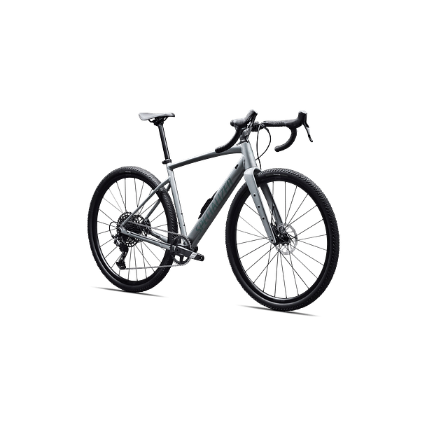 Diverge 4 E5 Comp - Satin Shadow Silver / Fjord Metallic 2