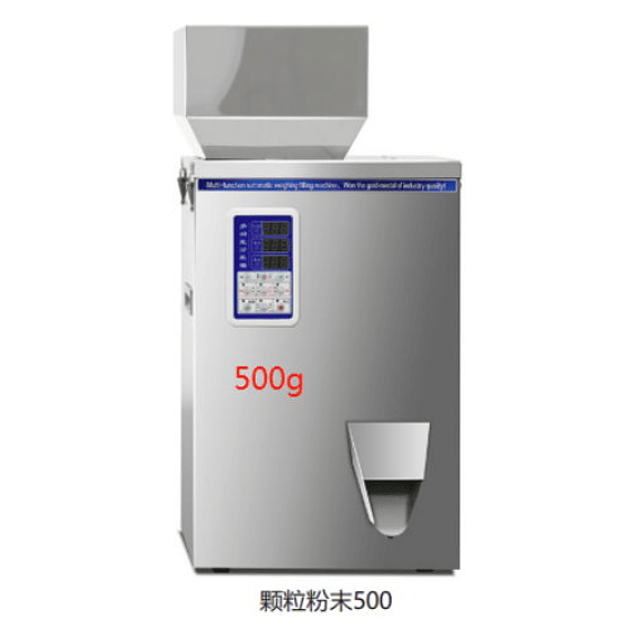 Maquina envasado granos polvo manual 500g r650 dispensador