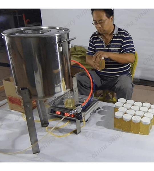 llenadora envasadora dosificadora de miel x peso r799 100g-2.5kg mermelada viscoso olla 33L manual*