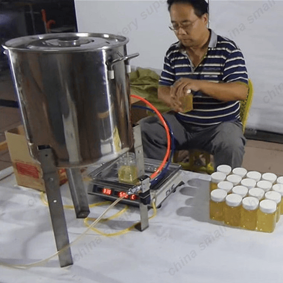 llenadora envasadora dosificadora de miel x peso r799 100g-2.5kg mermelada viscoso olla 33L manual*
