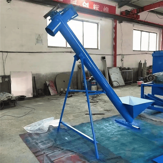 Elevador de granos polvo tornillo sin fin 3m 6.5" 220V r1.3M transportadora helicoidal