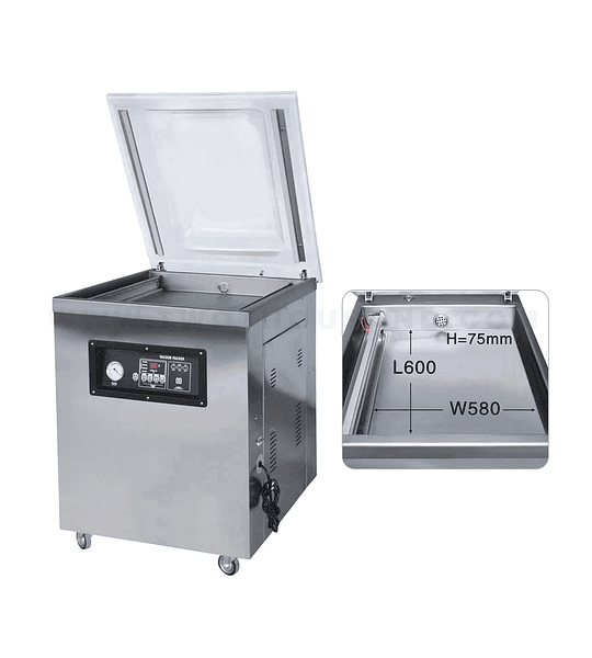 1 Envasadora al vacio #600 $1600000 selladora pedestal semi industrial profesional empaque (apedido)