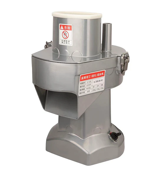 Cortadora de cubo #10mm para vegetales (hortalizas verduras frutas) r399 procesadora alimentos robot de cocina industrial