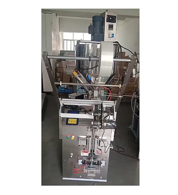 Envasadora vertical automatica sachetera de cremosos liquido viscoso sellodo atras 100ml con mezcladora $4.9m empacadora (salsa miel)