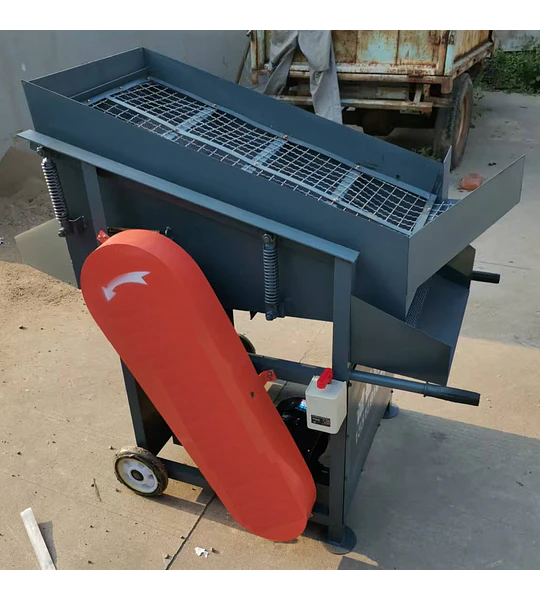 Mn Harnero vibratorio 53x100 #3SALIDAS 3 KW 220V R2.2M malla 6mm inclinado zaranda seleccionadora cribadora separador para (aridos arena granos trigos maiz frijoles) mineria