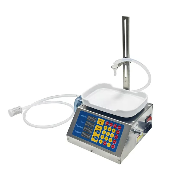 Llenadora de liquidos por peso bomba magnetica peristaltica control digital precision hasta 100g r499 (apedido) dosificador envasadora de liquidos