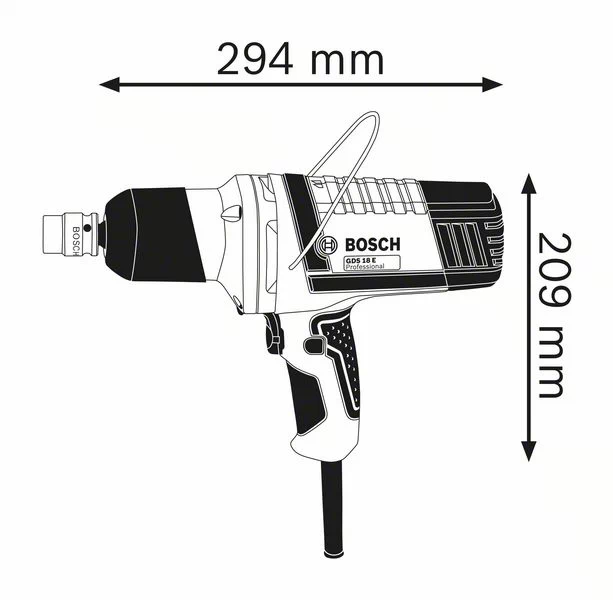 Llave de impacto 1/2