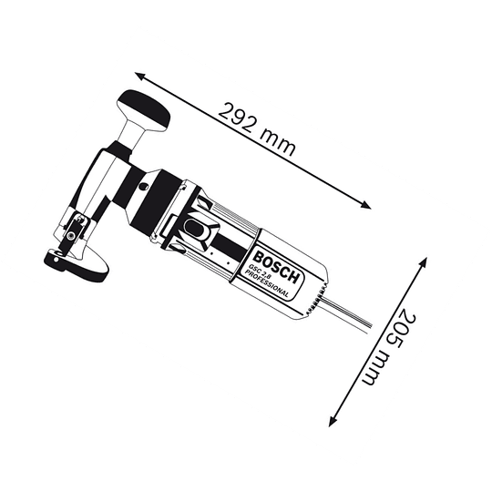 Cizalla GSC 2,8 Bosch Professional