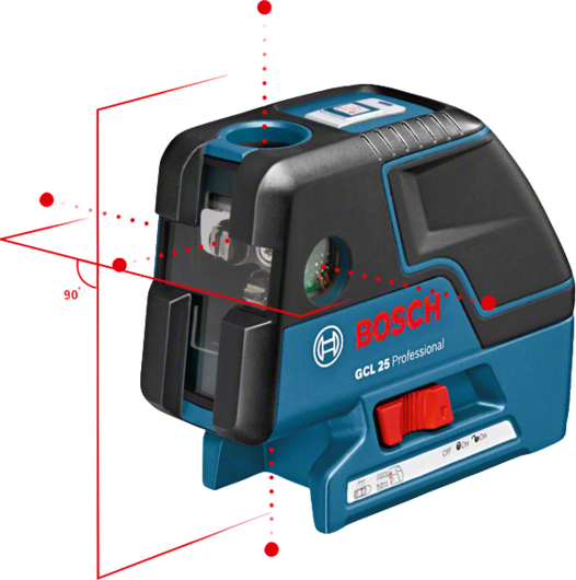 Láser combinado GCL 25 Professional, Bosch 1