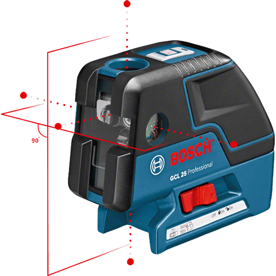 Láser combinado GCL 25 Professional, Bosch