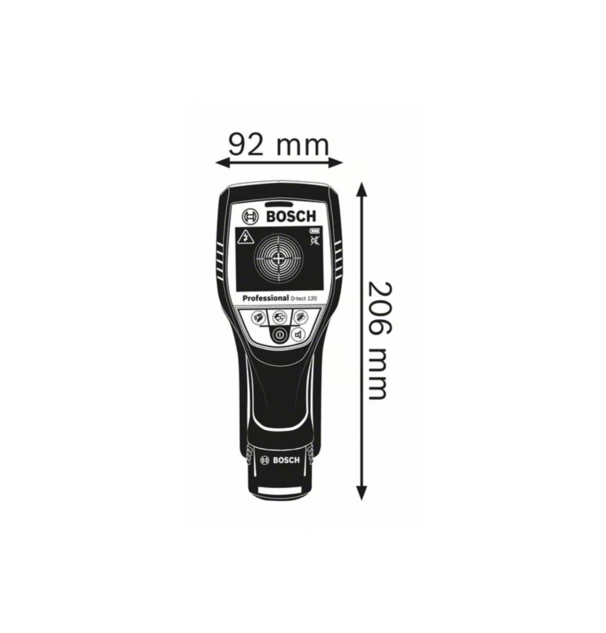 Detector Materiales D-TECT120  Professional Bosch  2