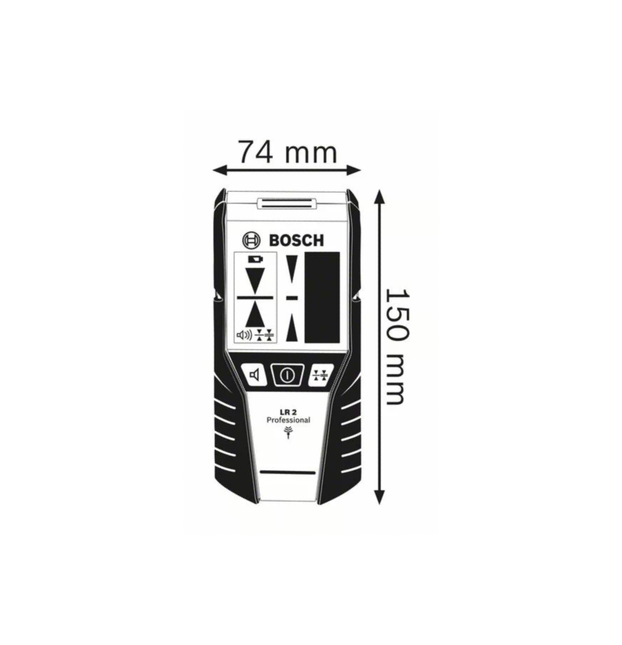 Receptor láser Bosch LR 2 Professional 2