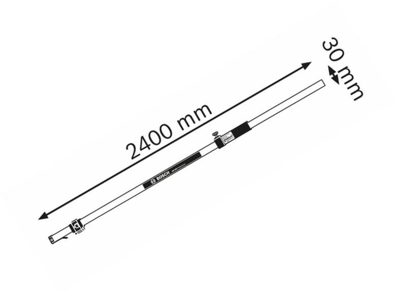 Regla graduada Boch GR 240 Professional 2