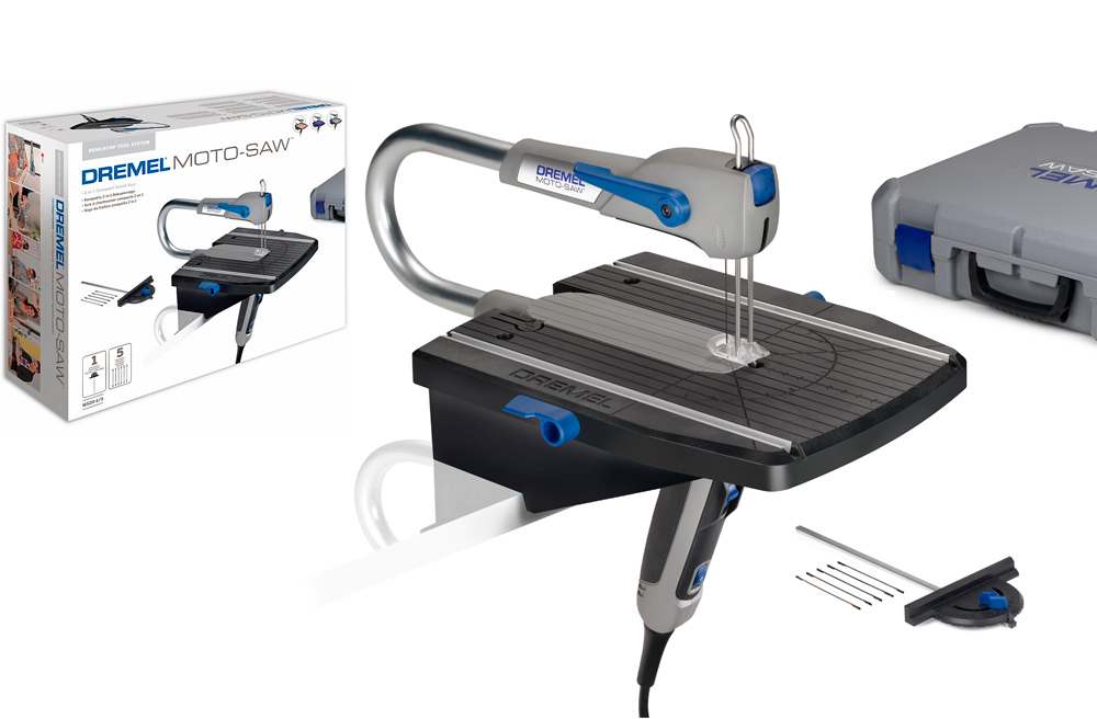 Sierra Caladora de Banco 70w Dremel Moto Saw 2