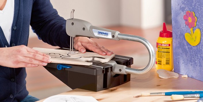 Sierra Caladora de Banco 70w Dremel Moto Saw 5