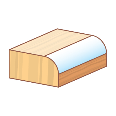 Fresa para bordes HSS 9,5 mm 615 Dremel 2