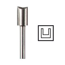 Fresa Recta HSS 6,4 mm 654 Dremel 1