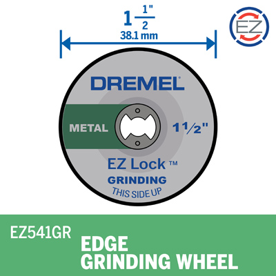 Disco Desbaste metal Ez-Lock EZ 541 GR Dremel 2