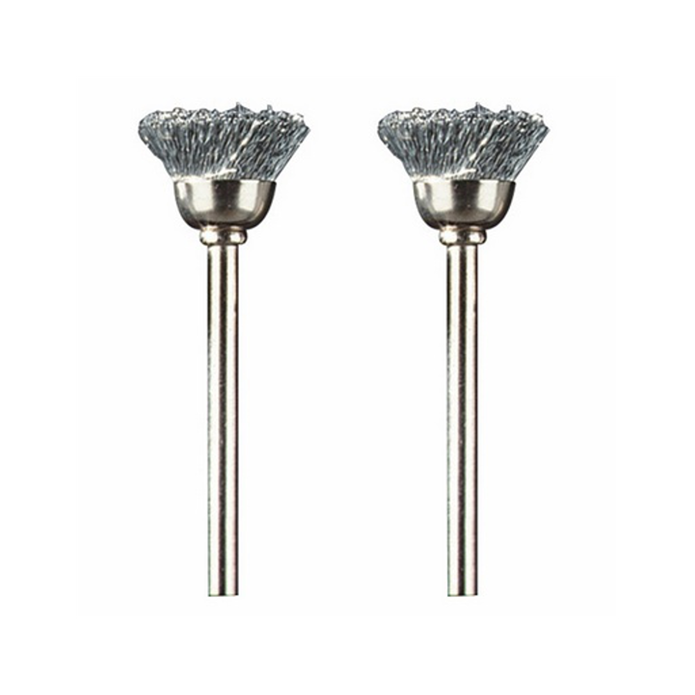 Cepillo de acero al carbón 12.7 mm 2 pcs 442AC Dremel 1