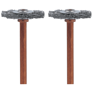 Cepillo de acero inoxidable 2 Pcs 3/4