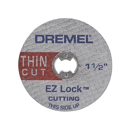 Kit 5 Discos corte fino metal EZ-Lock EZ409 Dremel