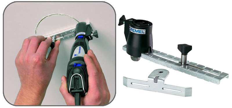 Guía corte paralelo y circular 678 AE Dremel 2