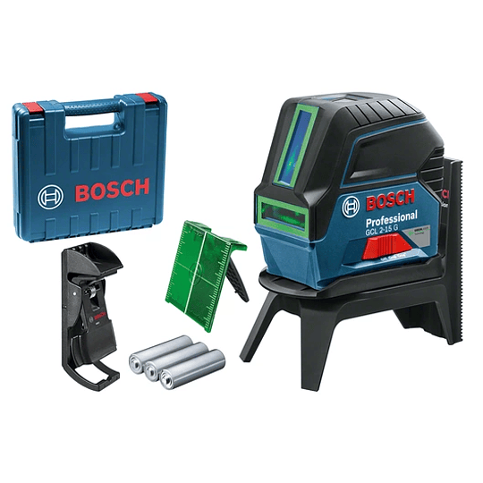 Nivel Láser Combinado GCL 2-15 G Verde Professional Bosch